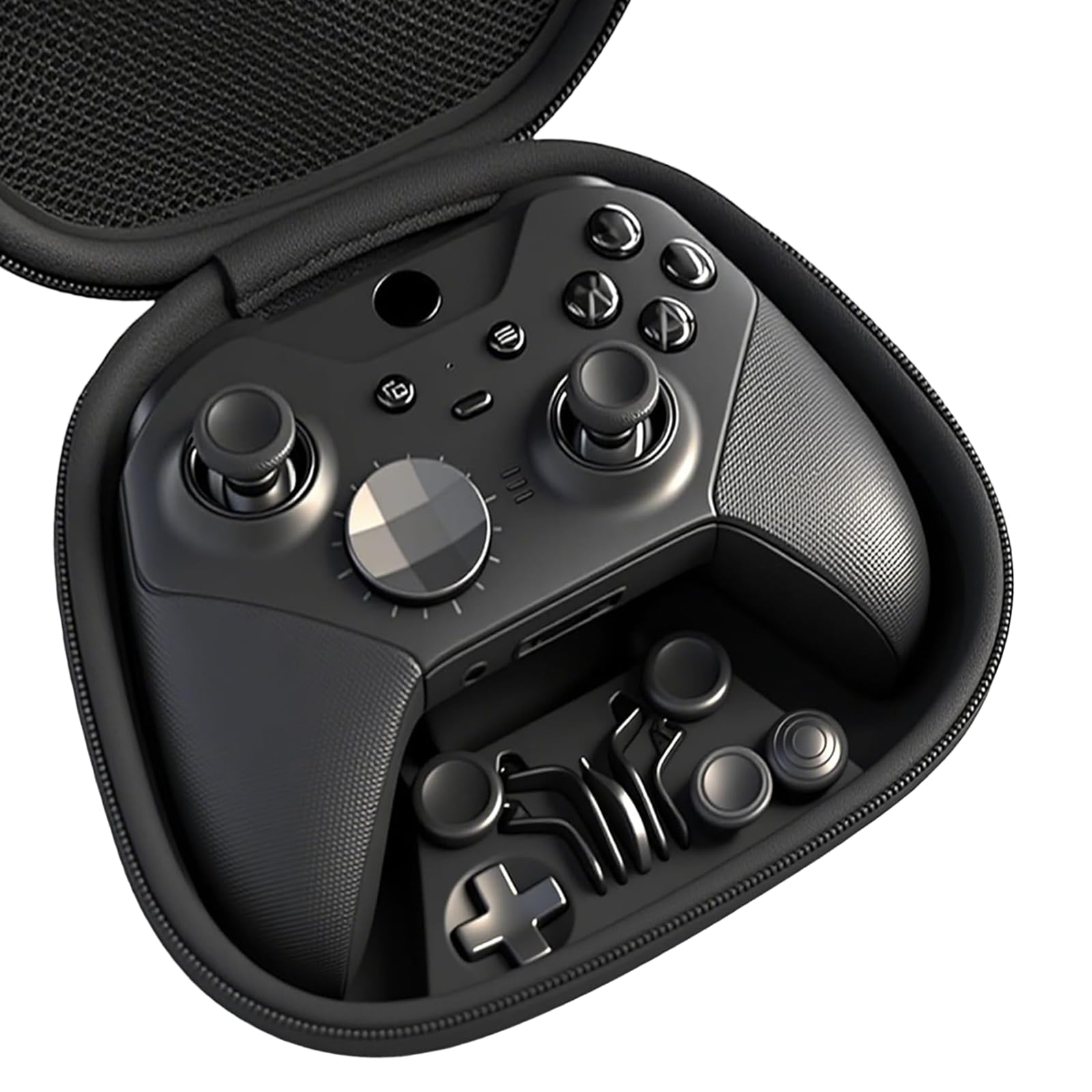 Photo 1 of YouYouGou Elite Series 2 Controller-Black Compatible For Xbox Elite Series 2 Controller Compatible With Xbox Series X/S, Xbox One,Gaming Controller With Accessory Bag [video game] [video game]