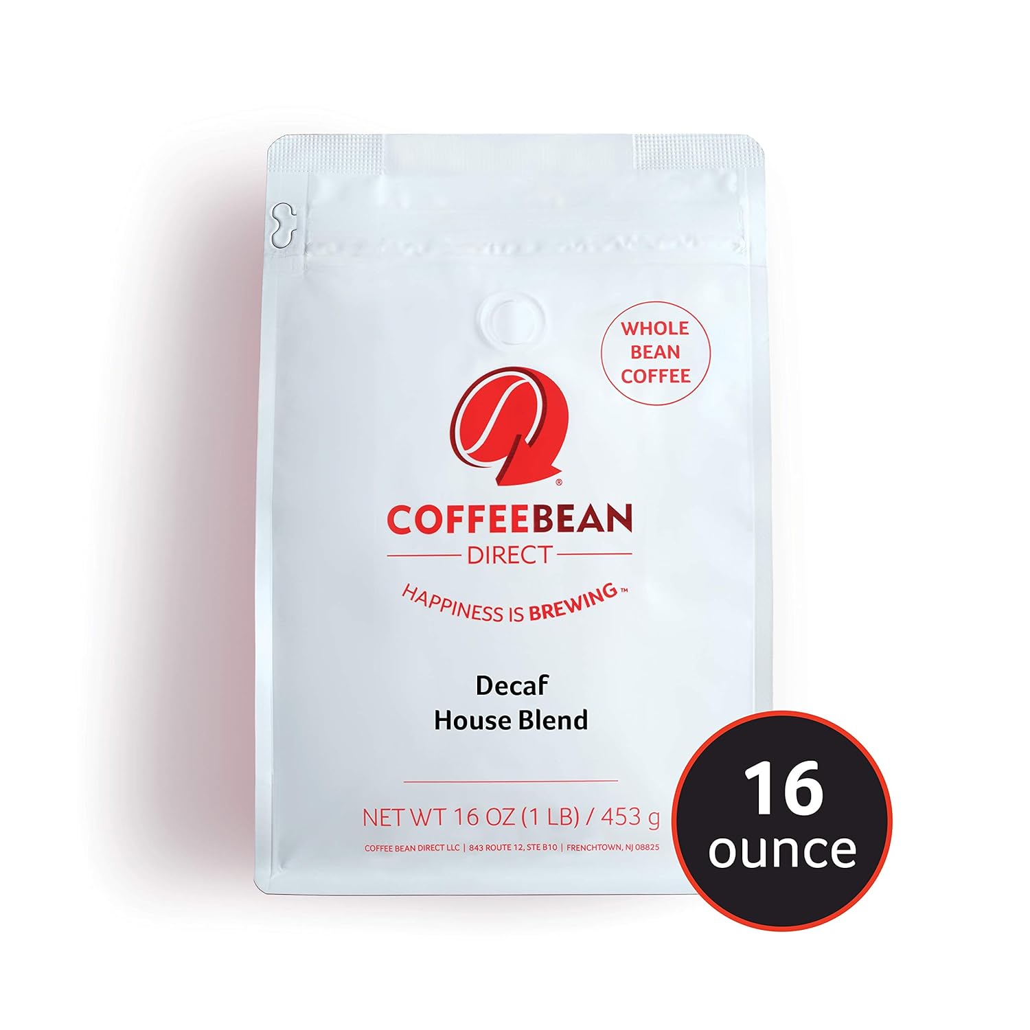Coffee Bean Direct Decaf House Blend, Whole Bean Coffee