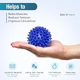 Beenax Foot Massage Roller & Spiky Ball Set for Plantar Fasciitis Relief view 3
