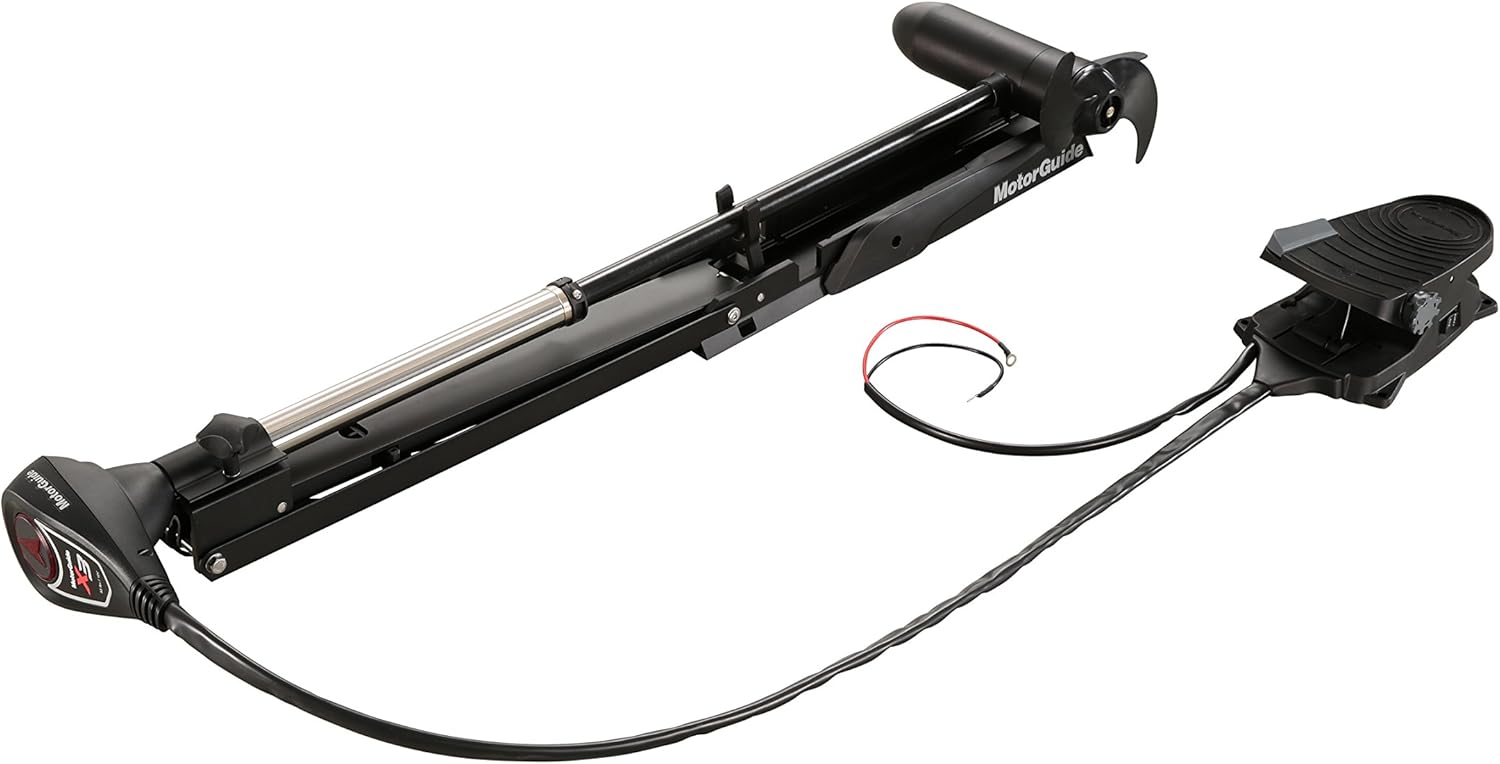 Motorguide 940200060 Motorguide X3-45Fw Fb 45" 12V Foot-Operated, Black : General Sporting Equipment : Sports & Outdoors