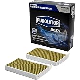 Purolator PBC41506 PurolatorBOSS Cabin Air Filter with Activated Carbon