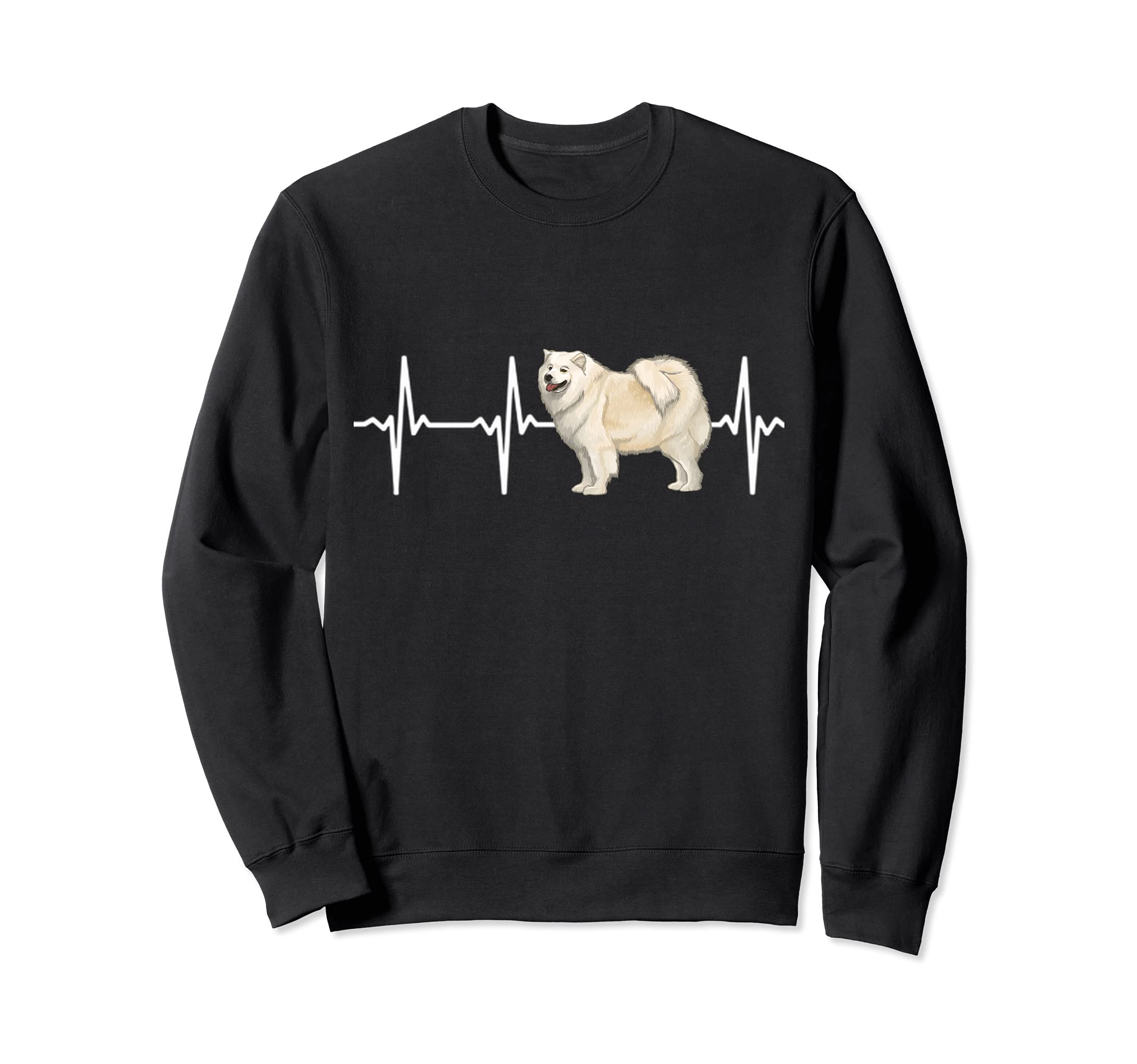 Samoyed Heartbeat Love My Dog Sweatshirt