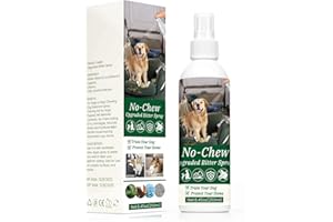 LFJUNW No Chew Spray for Dogs, Bitter Apple Spray for Dogs Stop Chewing Licking of Furniture, Shoes, Bandages, Dog Training & Behavior Aids Spray, Indoor & Outdoor Use