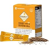 GASHINA STORY Korean Kamut R Brand Premium Wheat Grain Enzyme Powder - Enzymes for Women & Men - Easy Cut Sachets for On-The-Go - 3g x 30 Sticks