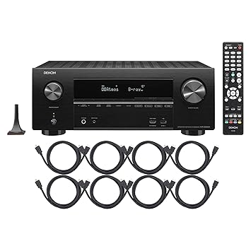 Denon AVR-X2500H 7.2Ch. AV Surround Receiver and Amplifier for Home Theater with HEOS and Amazon Alexa Voice Command