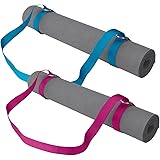 Gaiam Easy-Cinch Yoga Mat Slings (Sold Individually in Assorted Color Options)