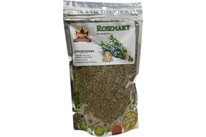 KEHAR Rosemary 250g (8.8 oz) – Whole Dried Rosemary Leaves for Cooking, Baking, Seasoning, Infusion, Marinades, Grilling, Roa