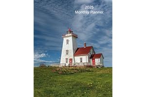 Monthly Planner: January 2025 - January 2026