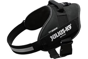 Julius-K9, 16IDC-P-2, IDC Powerharness, Dog Harness, Size: 2, Black