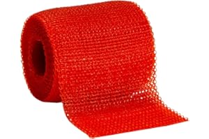 3M Medical Scotchcast 82102R Soft Cast Casting Tape, Red 2" x 4 Yard (Pack of 10)