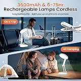 One Fire 3600mAh Rechargeable Lamp 3000K 300LM Cordless Desk Light view 3