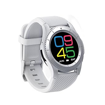 esfera negra + 1 correa negra + 1 correa roja Smartwatch reloj ...