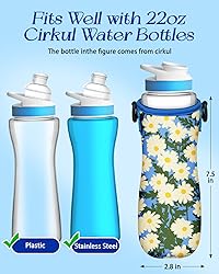 Toykee Water Bottle Sleeve for Cirkul 22 oz