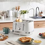 Morphy Richards Illumination 4 Slice Toaster 1500W Blue Light 7 Browning view 2