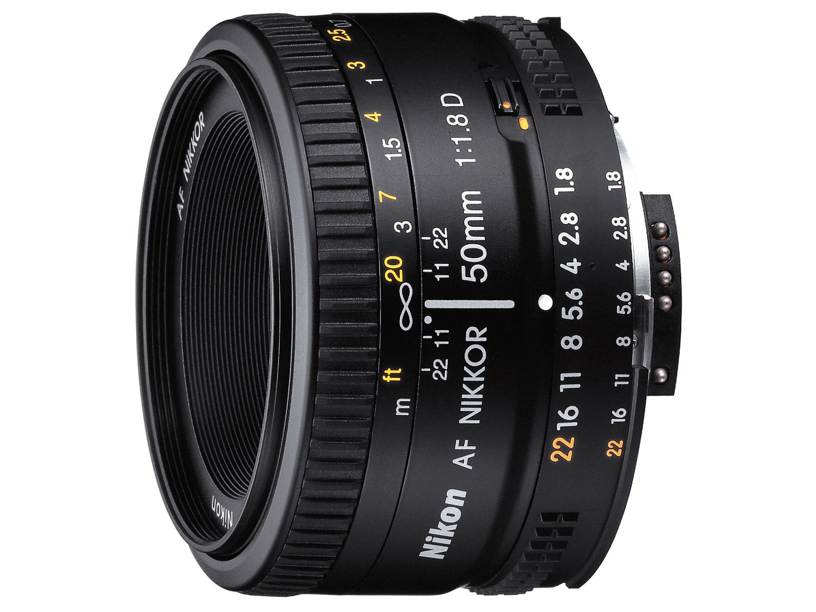Nikon NIKKOR AF 50mm f/1.8D obiettivo Reflex, versione Nital