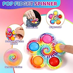 Gigilli Fidget Spinner 9 Pack, Classroom Prize Pop
