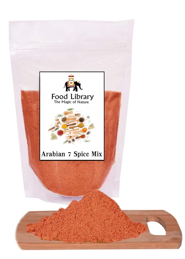 FOOD LIBRARY Arabic 7 Spice Mix Powder (200 g) Amazon.in Grocery