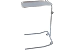 Drive Medical Single Post Mayo Instrument Stand, Chrome