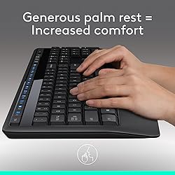 Logitech MK345 Wireless Keyboard and Mouse Combo