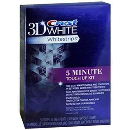 Crest 3D White whitestrips whitening kit, dental, stain shield, 28 ct. (037000264460)