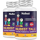 NuBest Tall 10+ - Advanced Bone Strength Formula - Supports Immunity, Healthy Development & Optimal Wellness - for Children (10+) & Teens Who Drink Milk Daily - Pack 2 | 2 Months Supply