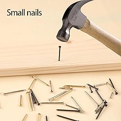 newlng 500pcs Small Nail Round Head Tiny Nails