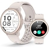 Smart Watch for Men Women, 1.32" AMOLED, Bluetooth Calls, Fitness Tracker | 24/7 Heart Rate/Blood Oxygen/Blood Pressure/Sleep Monitor, 100+ Sports, 1ATM Waterproof, Activity Tracker, Android iOS 42mm