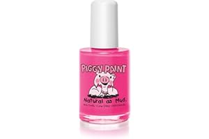 Piggy Paint | 100% Non-Toxic Girls Nail Polish | Safe, Cruelty-free, Vegan, & Low Odor for Kids | Forever Fancy