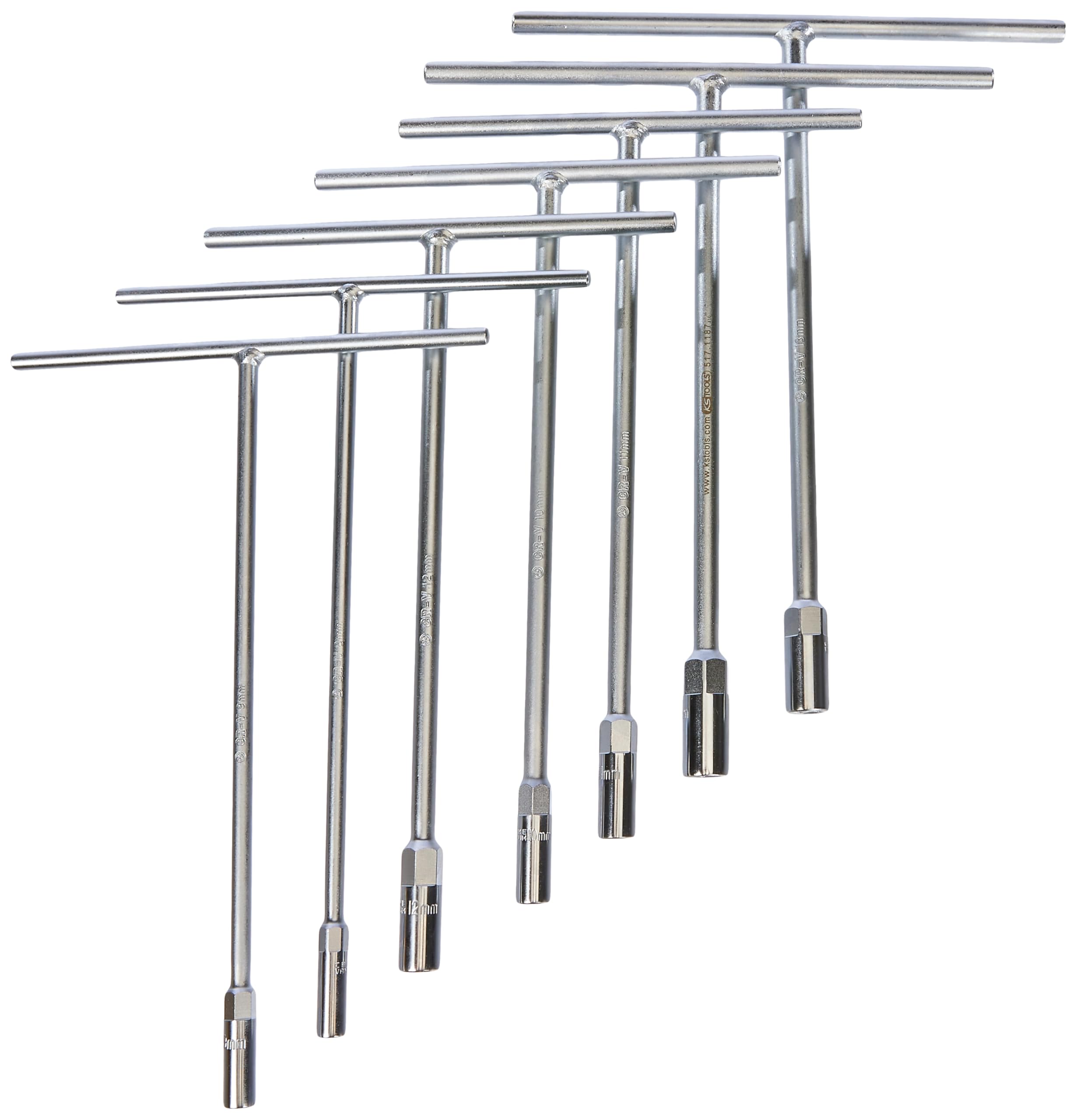 KS Tools 517.0318 45 x 50mm Classic Double Head Swivel Wrench