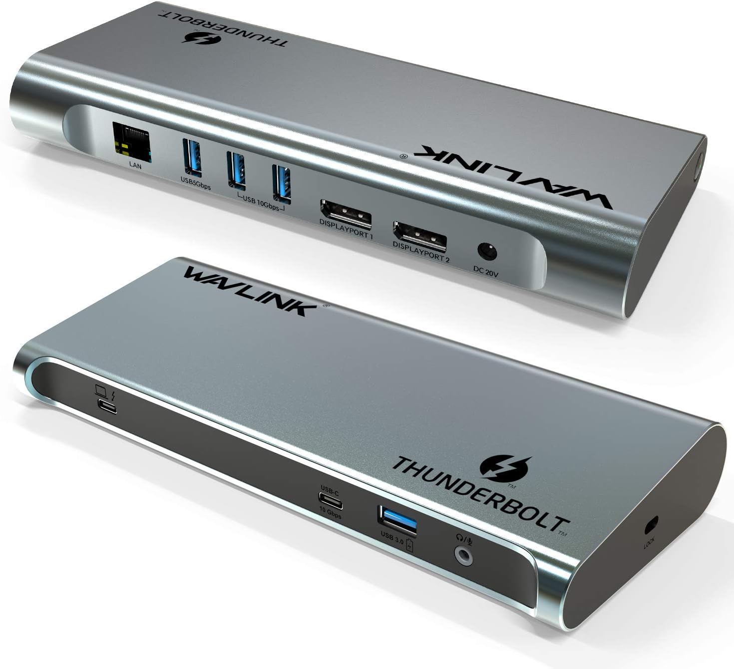 WAVLINK Thunderbolt 3 Docking Station with 60W Power