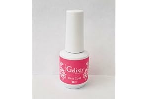 GELIXIR - Soak Off Gel Base Coat - 0.5 Oz / 15 mL
