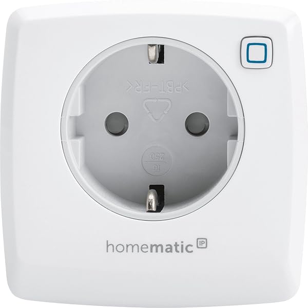 Homematic IP 150327A0 Smart Home Empotrado seccin Fase as como para la mayora de Regulables Bombillas LED Regleta con regulador de intensidad 70 x 70 x 39 mm