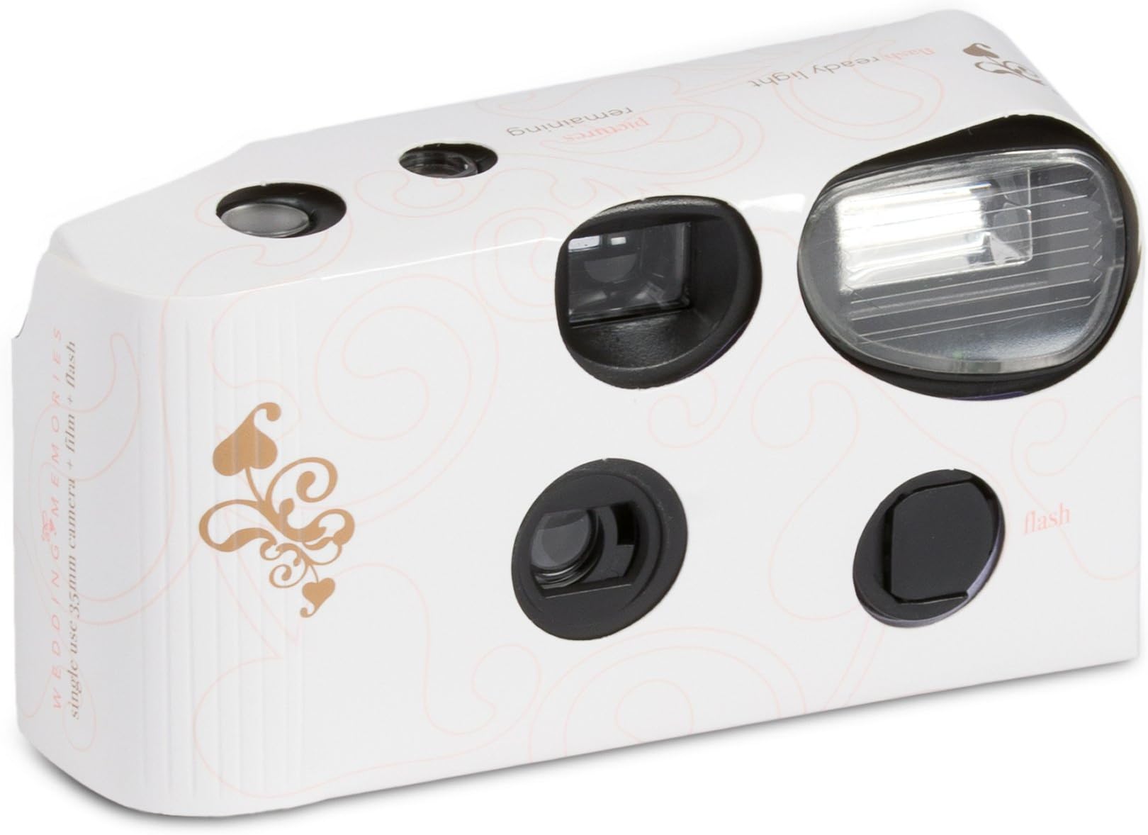 Disposable Camera with Flash Wedding Memories Design