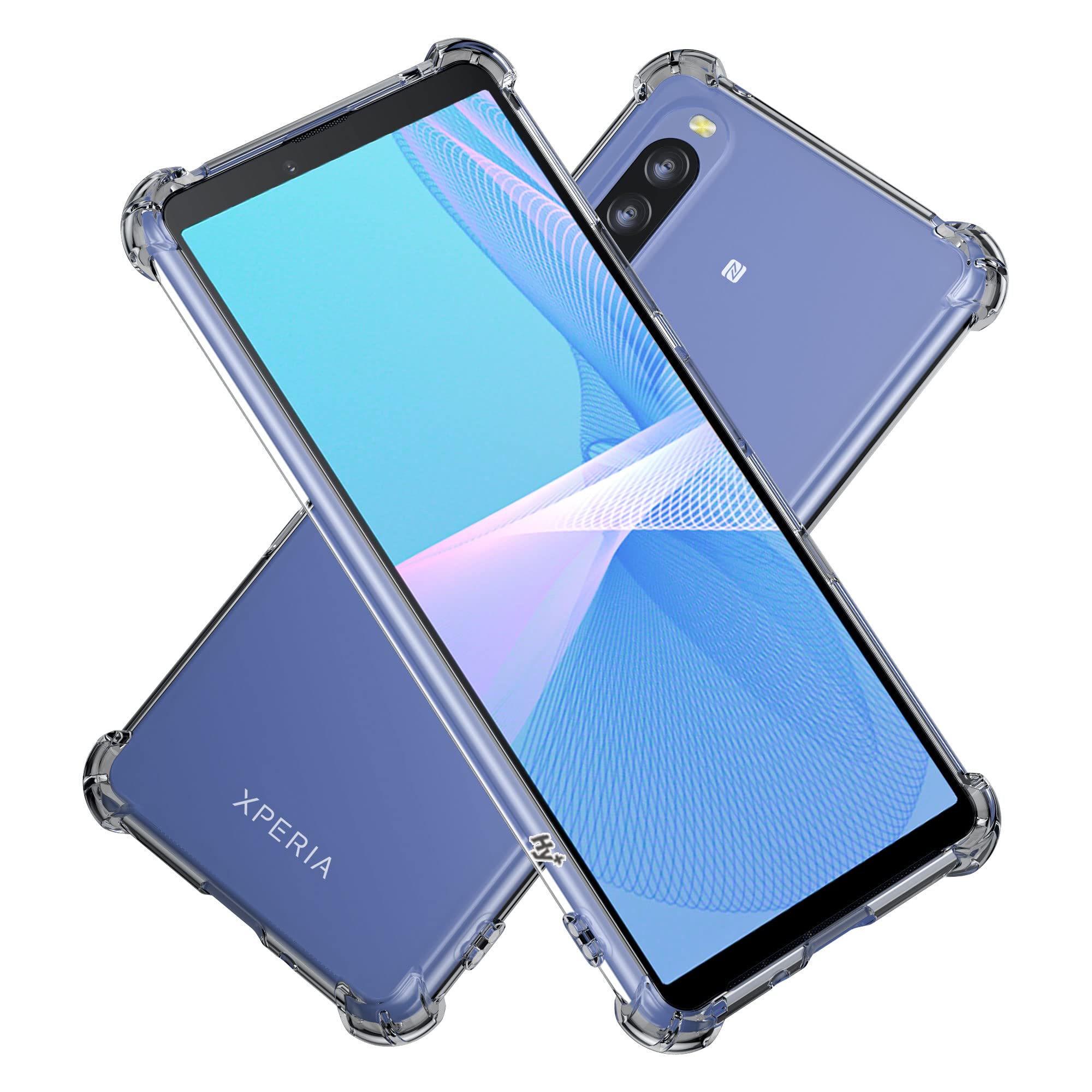 Hy+ Xperia10 III 耐衝撃 ケース SO-52B SOG04 Xperia10 III Lite カバー ストラップホール 米軍MIL規格 クリア 衝撃吸収ポケット内蔵 TPU ケース エクスペリア 10III商品画像