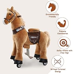 WondeRides Ride on Horse Pony Cycle Riding Horse