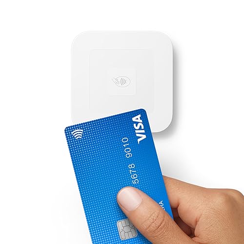 Square Bluetooth Contactless Card Reader (2nd generation) – Take contactless & card payments - accepts Chip & PIN, Debit and Credit Cards, Apple and Google Pay