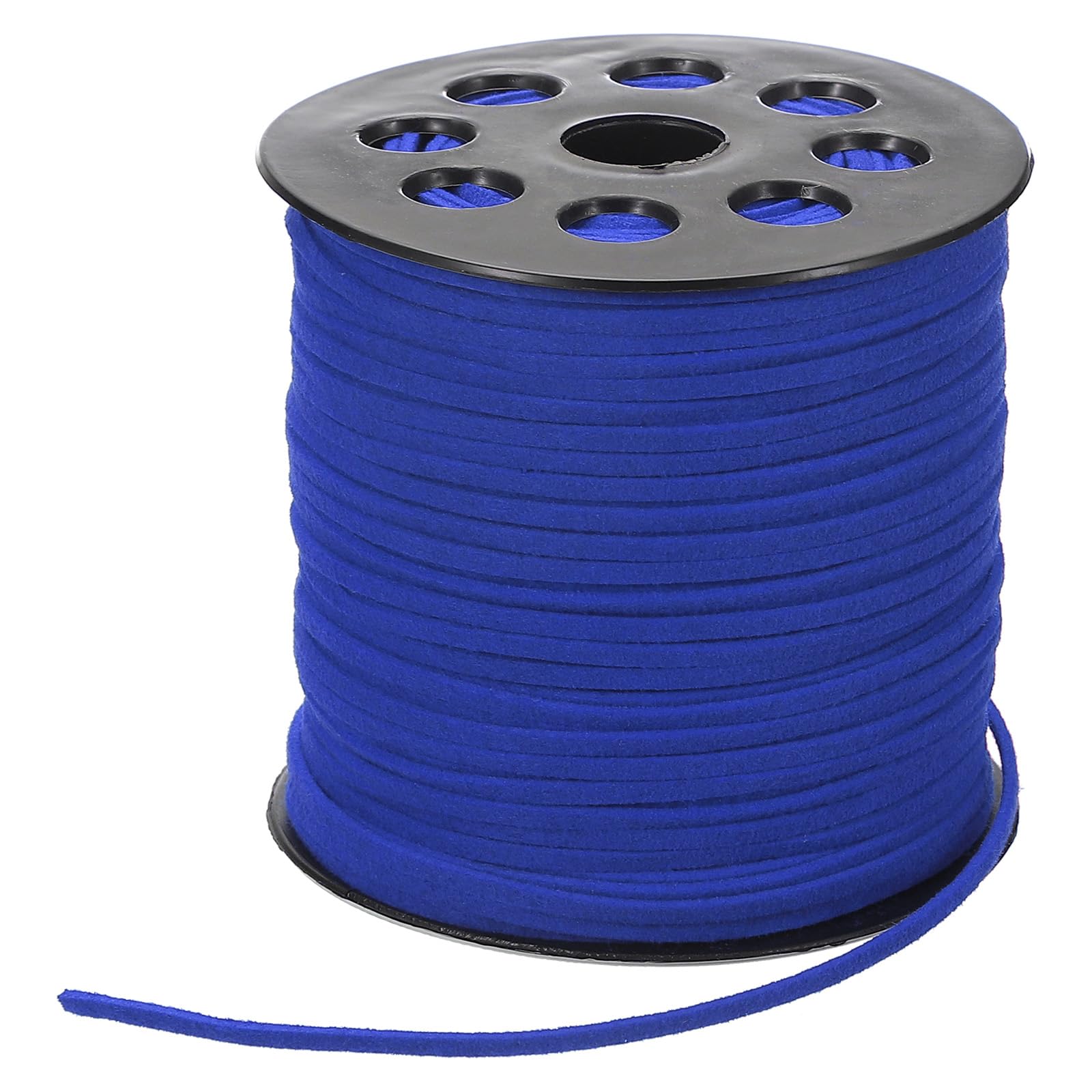 PATIKIL 100 Yards x 2.6mm Faux Suede Leather Cord, Leather Lace String for Bracelet Necklace Beading Making DIY Crafts, Navy Blue