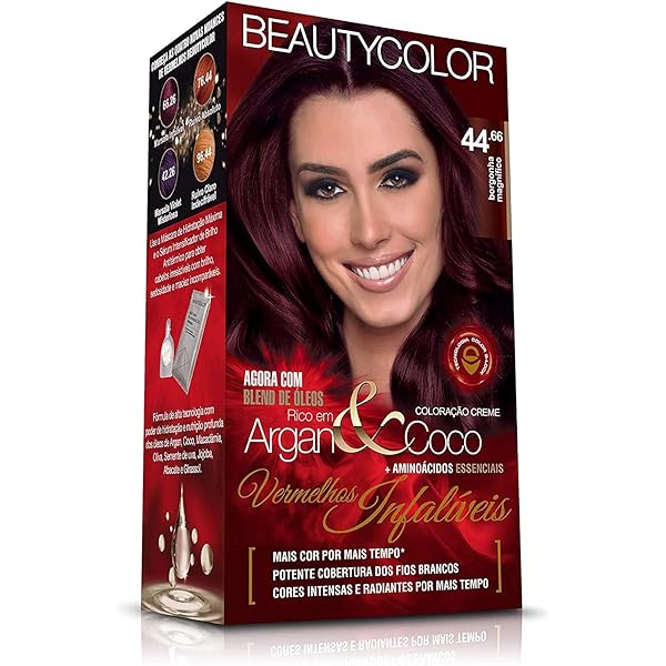 Light Color 4.66 Borgonha Intenso Salon Line, Salon Line, Borgonha