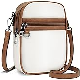 GEMIU Small Crossbody Bags for Women Trendy, Vegan Leather Cross Body Purse, Shoulder Cell Phone Purse with Built in Wallet