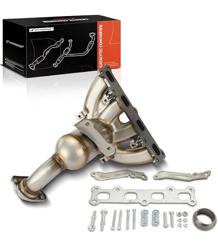 PHILTOP Front Exhaust Manifold Catalytic Converter Kit - EPA Compliant For 2012-13 Civic 1.8L & 2013-14 ILX 2.0L