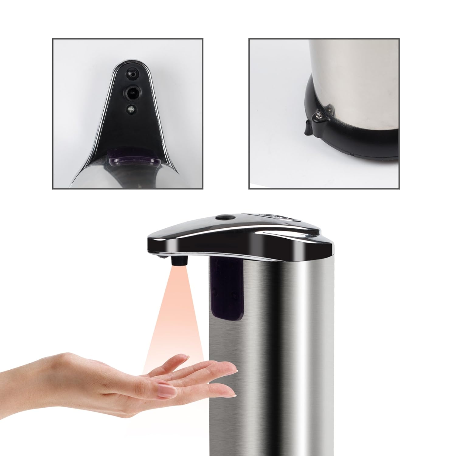 Soap Dispenser Touchless Stainless Steel Automatic Soap Dispenser