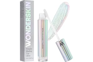 Wonderskin WONDER BLADING Top Gloss - Lip Gloss, High Shine Finish, Hydrating Lip Gloss, Lip Makeup (Holographic)