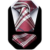 Enlision Boys Tie Kids Necktie with Pocket Square Set Ties for Boy Formal Neck Strap Youth Tie for Kids Party School