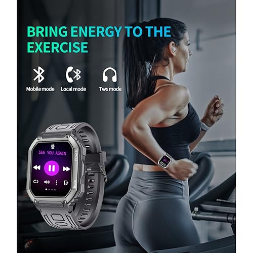 Keeggiss Military Smart Watch, Watches for Men with