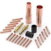YESWELDER MIG Welding Gun Kit, 0.035" Tip-Nozzle-Diffuser-Adapter | Compatibility with Lincoln Magnum 200/250 Tweco No. 2, Straightforward Replacement, Easy Setup