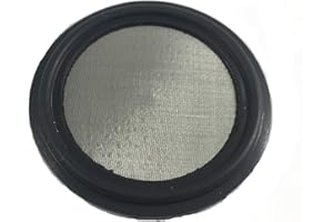 ARTESIAN SYSTEMS 2" Tri Clamp BUNA-N Screen Filter, Ferrule Gasket 316L 100Uf Micron Screen Stainless Steel Pharmaceutical Grade Filter Mesh. BUNA-N, Bleed Proof Fusion Molded With Mesh Material! & FDA Certification