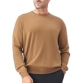 GENUWII Sweaters for Men Long Sleeve Crewneck Regular Fit Casual Wool Pullover Sweaters