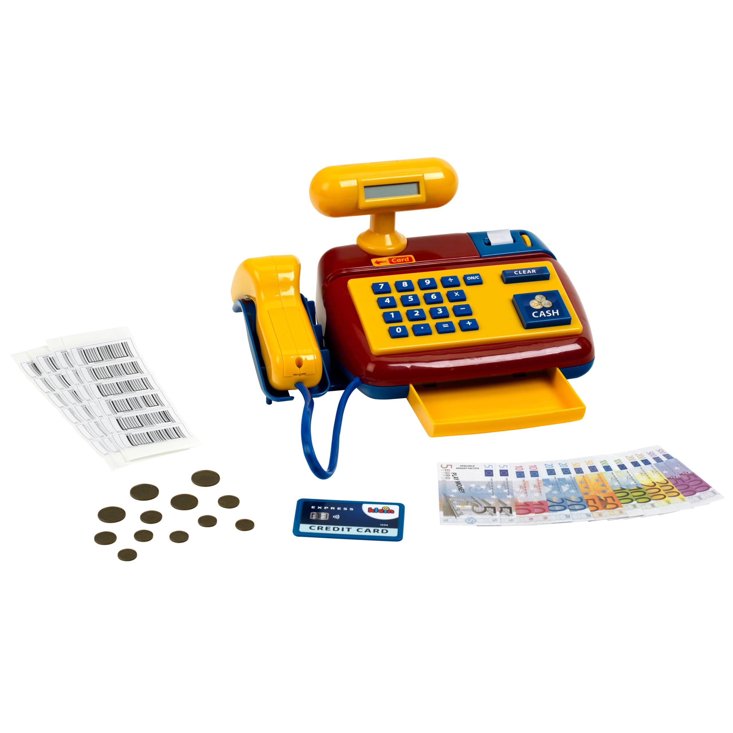 Theo Klein 9330 - Electronic Cash Register with Scanner, Toy