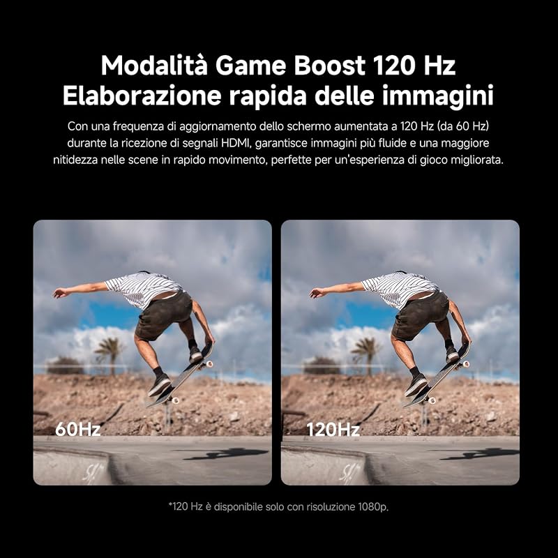 TV F 65 2025, 65 pollici (165 cm),4K UHD,Smart TV, Fire TV,Triple Tuner DVB-C/S/S2/T/T2, HDR10,MEMC, Modalità Game Boost 120Hz, Controllo Vocale Alexa, 2GB+32GB, Compatibile con AirPlay