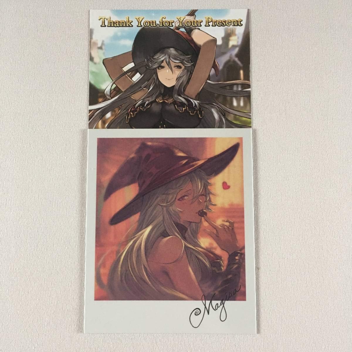 マギサ ポストカード 色紙 バレンタイン お返し グランブルーファンタジー ホワイトデー グラブル Granblue Fantasy ホビー 通販 Amazon Co Jp